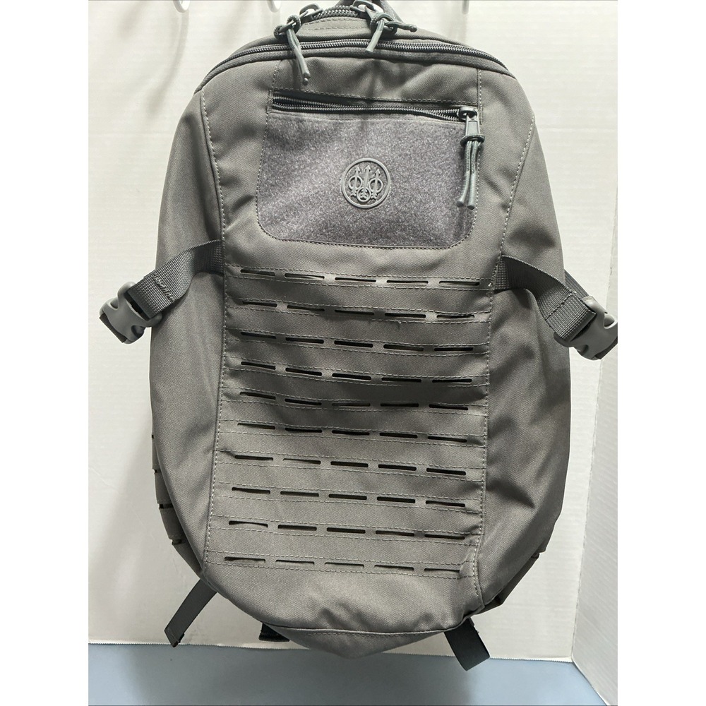 BERETTA Tactical Backpack 29L MOLLE System YKK Zippers DWR Coated, Wolf Gray NWO